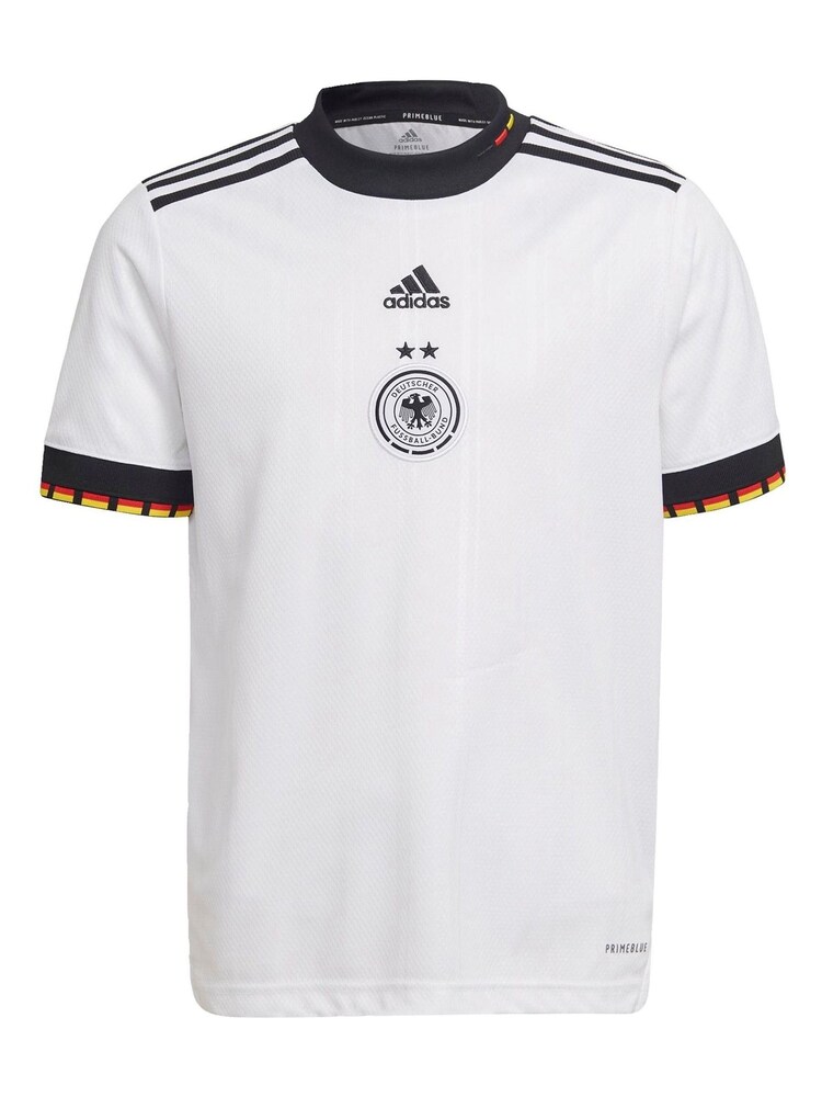 adidas Germany 21/22 White Home Jersey T-Shirt - Image 1 of 5