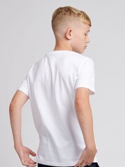 Jack Wills White Flag Drop Shoulder T-Shirt - Image 2 of 6
