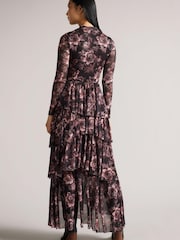 Ted Baker Janeti Black Asymmetric Dress - Image 2 of 5