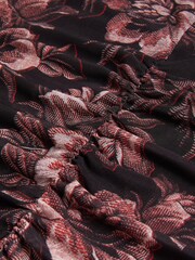 Ted Baker Janeti Black Asymmetric Dress - Image 4 of 5