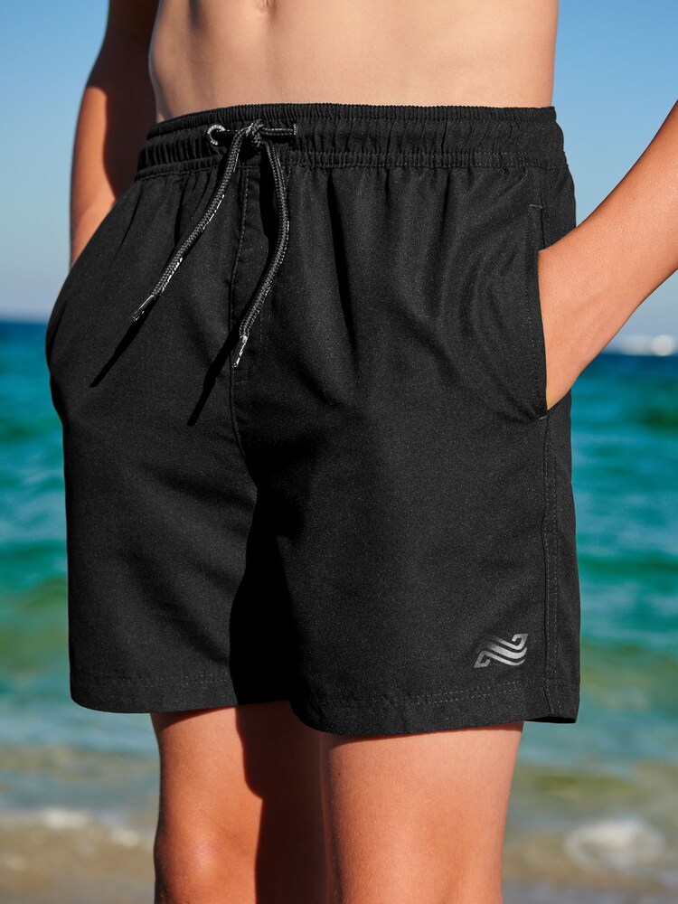 Black Swim Shorts (1.5-16yrs) - Image 1 of 5
