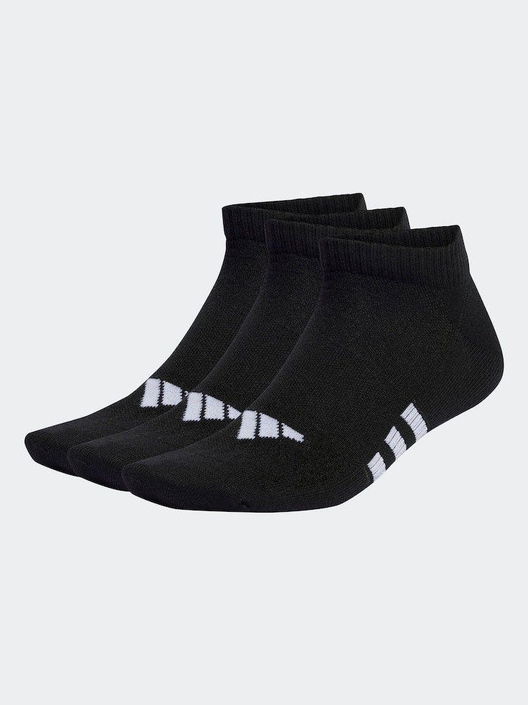 adidas Night Black Performance Light Low Socks 3 Pack - Image 1 of 4