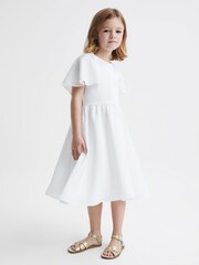 Reiss Maisie Midikleid aus Satin - Bild 3 von 6