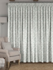 Green Wilbur Made To Measure 100% Cotton Curtains - Image 2 of 9