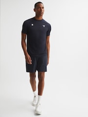 Reiss Blue Castore - Miles Castore Performance Shorts - Image 1 of 6