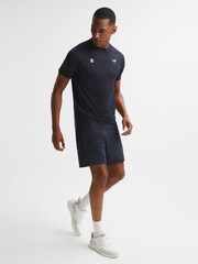 Reiss Blue Castore - Miles Castore Performance Shorts - Image 6 of 6