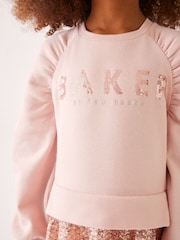Розовое платье с пайетками Baker by Ted Baker - Image 3 of 11