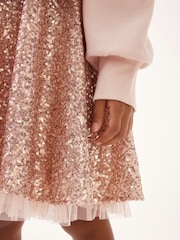 Розовое платье с пайетками Baker by Ted Baker - Image 6 of 11