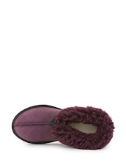 Celtic & Co. Ladies Sheepskin Bootee Slippers - Image 5 of 7