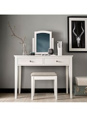 Bentley Designs White Ashby Dressing Table - Image 1 of 3