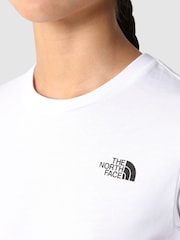 Weiß - The North Face Teen Simple Dome T-Shirt - Bild 4 von 7
