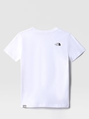 Weiß - The North Face Teen Simple Dome T-Shirt - Bild 5 von 7