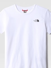 Weiß - The North Face Teen Simple Dome T-Shirt - Bild 6 von 7
