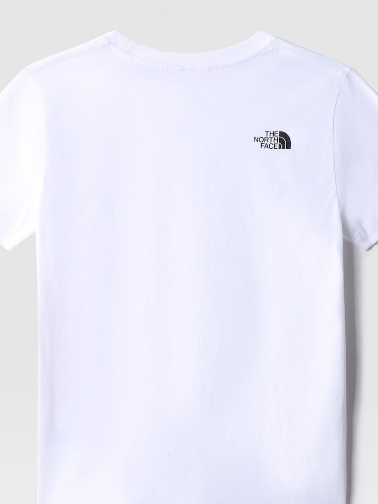 Weiß - The North Face Teen Simple Dome T-Shirt - Bild 7 von 7