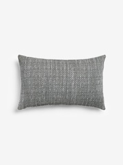 Grey 40 x 59cm Ashton Chenille Cushion - Image 2 of 5