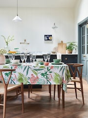 Nina Campbell Dark Oak Tedworth 6 to 8 Seater Extending Dining Table - Image 4 of 10