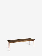 Nina Campbell Dark Oak Tedworth 6 to 8 Seater Extending Dining Table - Image 8 of 10