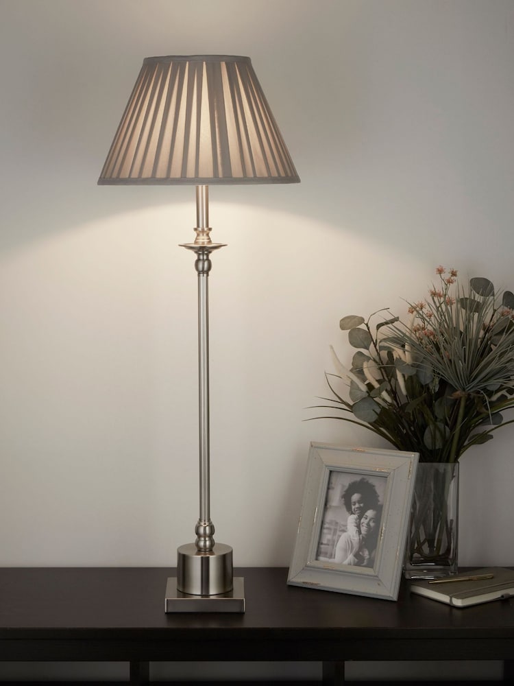 Searchlight Chrome Deca Metal Table Lamp Base - Image 3 of 3
