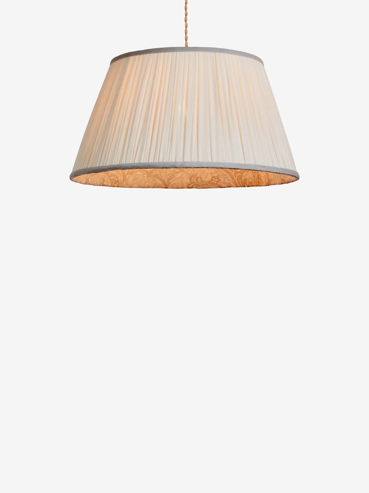Morris & Co Cream Bachelors Button Pleated Shade - Image 5 of 5