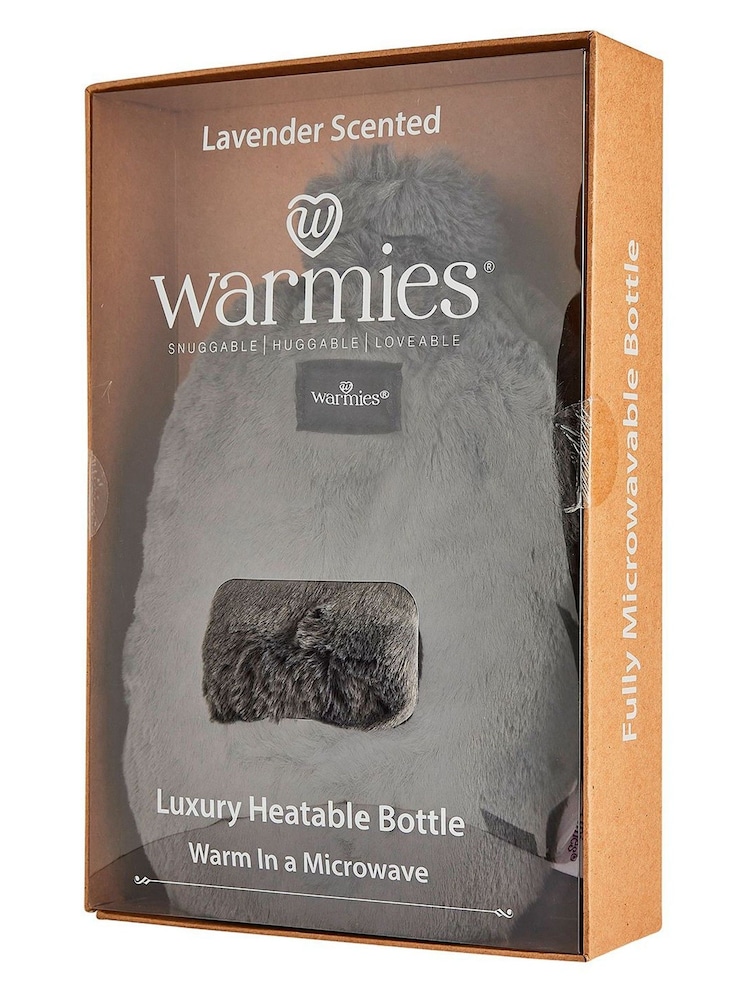 Warmies Grey Hot Water Bottle - Image 3 of 3