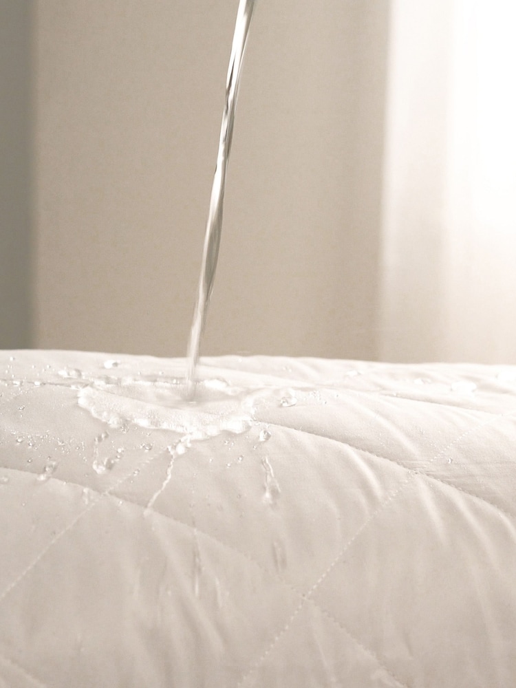 Slumberdown Teflon 35cm Depth White Mattress Protector - Image 1 of 4
