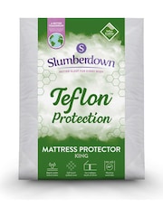 Slumberdown Teflon 35cm Depth White Mattress Protector - Image 2 of 4
