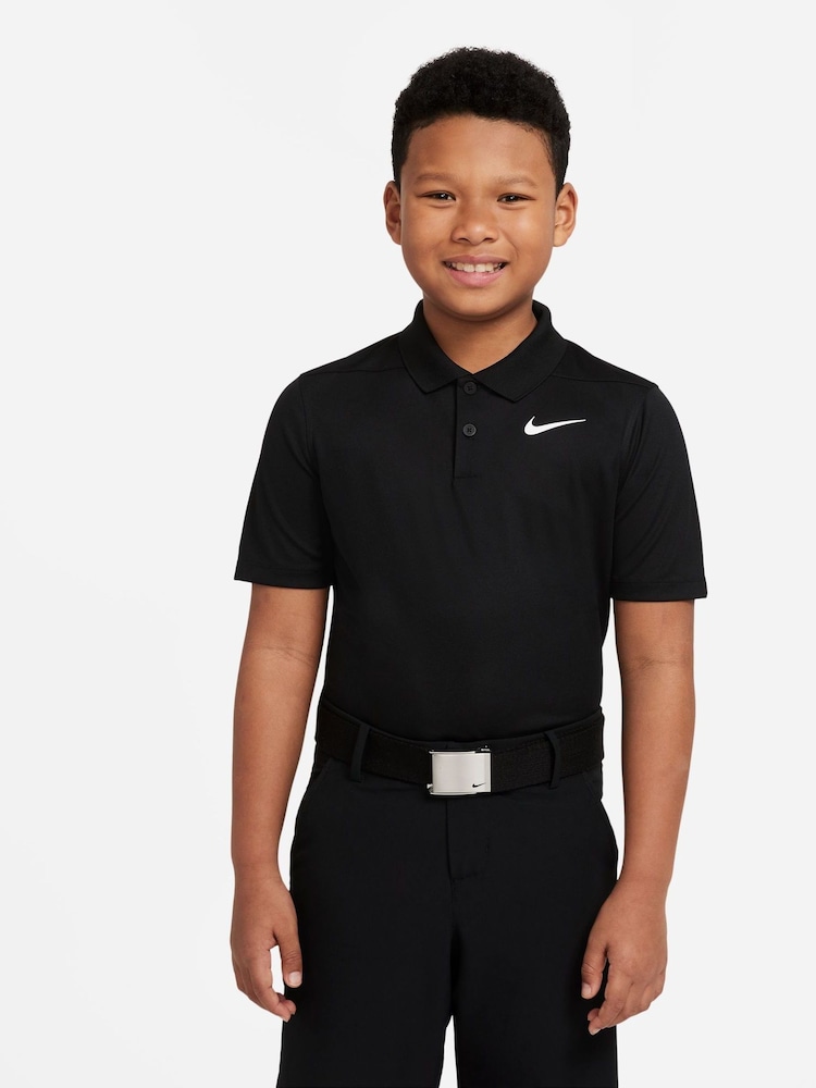 Nike Black Golf Polo Shirt - Image 1 of 5
