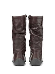 Hotter Brown Wide Fit Derrymore II Zip-Fastening Boots - Image 3 of 4