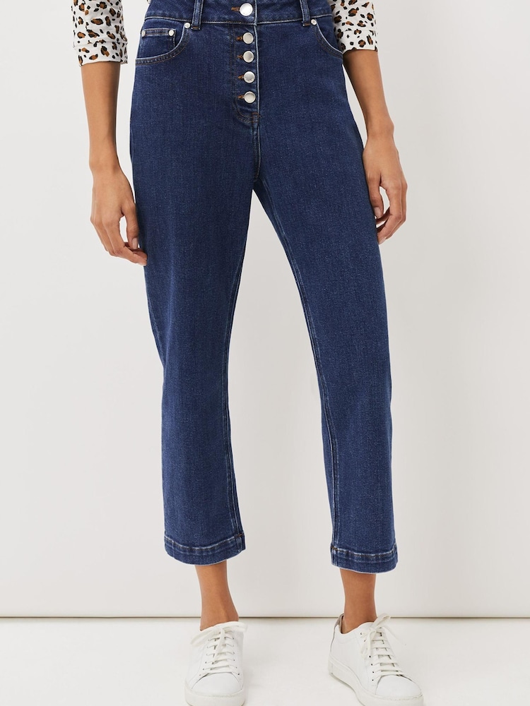 Phase Eight Blue Karlie Denim Straight Leg Jeans - Image 1 of 1