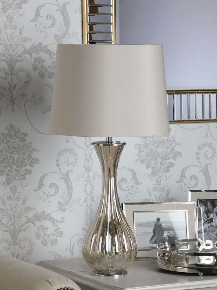 Laura Ashley Gold Nevern Complete Table Lamp - Image 2 of 5