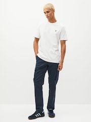 Lyle & Scott Navy Blue Main Road Cargo Trousers - Image 3 of 4
