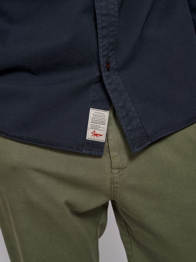 Aubin Normanby Cotton Twill Shirt - Image 4 of 5