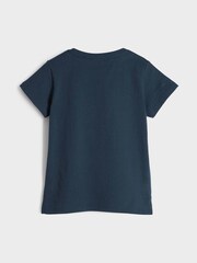 Paul Smith Junior Girls 'Heart' Print T-Shirt - Image 3 of 5