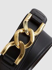 Reiss Black Camille Belt - Image 4 of 6