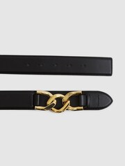 Reiss Black Camille Belt - Image 5 of 6