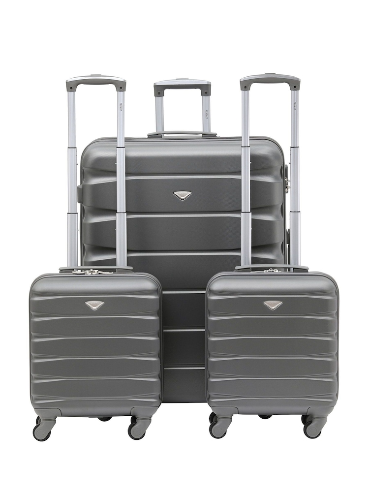 Flight Knight Large Check-In Bag With Set Of 2 Easy Jet Underseat Bags 45x36x20cm - Image 1 of 7