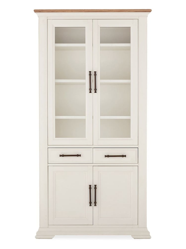 Bentley Designs Cream Belgrave Two Tone Display Cabinet - Image 3 of 3