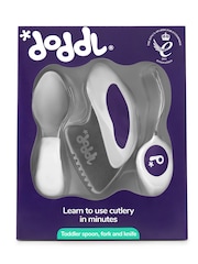 3 Piece Indigo Blue doddl Knife Fork & Spoon Indigo Toddler Cutlery Se Cutlery Set - Image 6 of 6