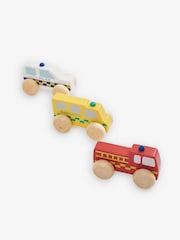 JoJo Maman Bébé Yellow Emergency Vehicles - Image 1 of 9