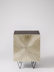 Swoon Silver Ziggy Bedside Table - Image 4 of 8