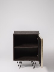 Swoon Silver Ziggy Bedside Table - Image 6 of 8