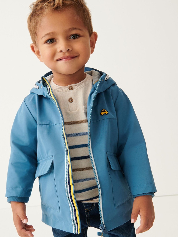 Blau - Wasserabweisende Jacke (3Monate-7Jahre) - Bild 1 von 7