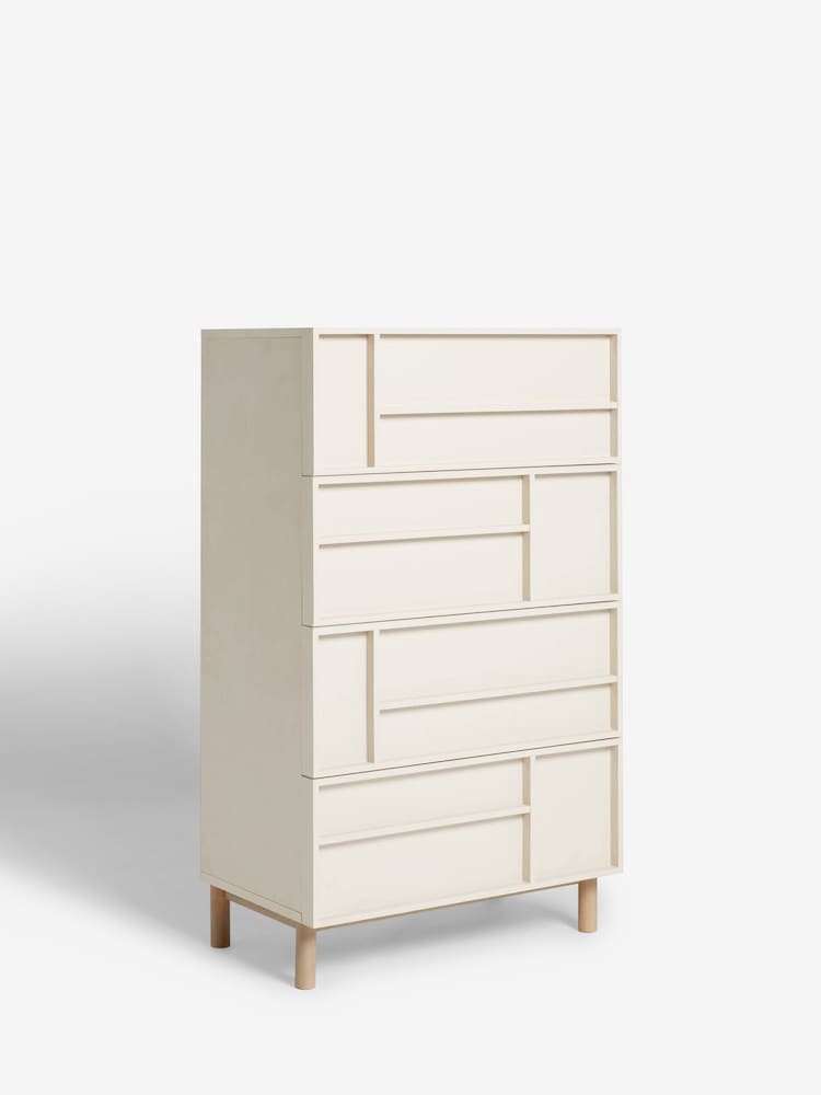 Oyster Finsbury 4 Drawer Chest - Image 8 of 8