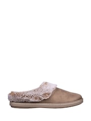 Skechers Brown Cosy Campfire Home Essential Womens Slippers - Image 1 of 5