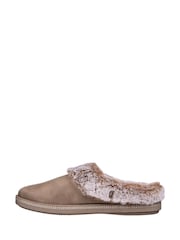 Skechers Brown Cosy Campfire Home Essential Womens Slippers - Image 2 of 5