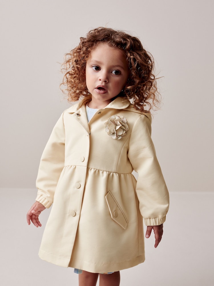 Stone - Wasserabweisender Corsagen-Trenchcoat (3 Monate–7 Jahre) - Bild 2 von 9 Stone - Wasserabweisender Corsagen-Trenchcoat (3 Monate–7 Jahre) - Bild 2 von 9