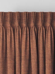 Terracotta Brown Paso Made To Measure Curtains - Image 5 of 9
