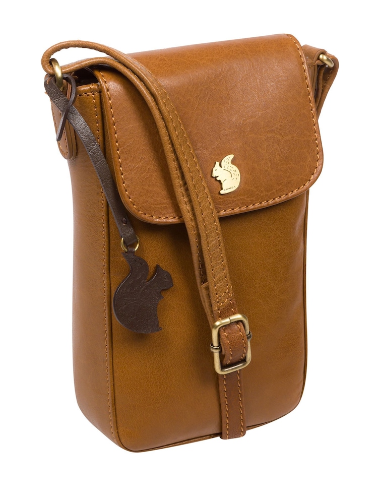 Conkca Buzz Leather Cross-Body Phone Bag - Image 5 of 5