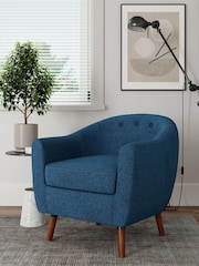 Dorel Home Blue Europe Brie Accent Chair - Image 2 of 4