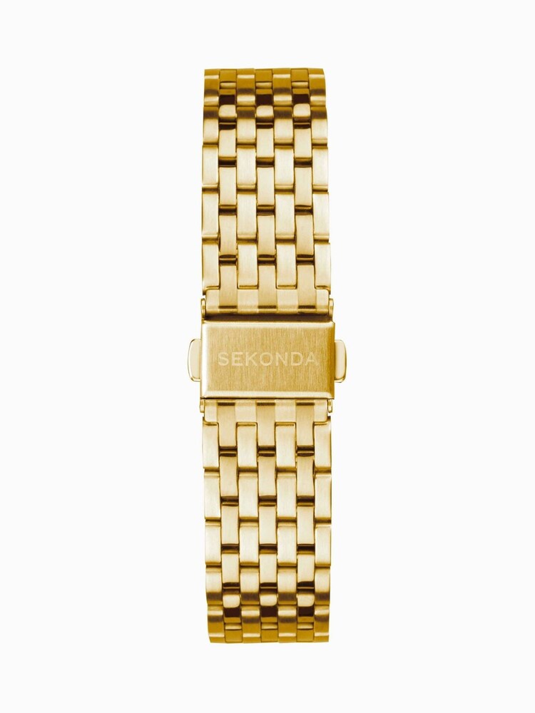Sekonda Mens Gold Tone Stainless Steel Bracelet Watch - Image 2 of 4